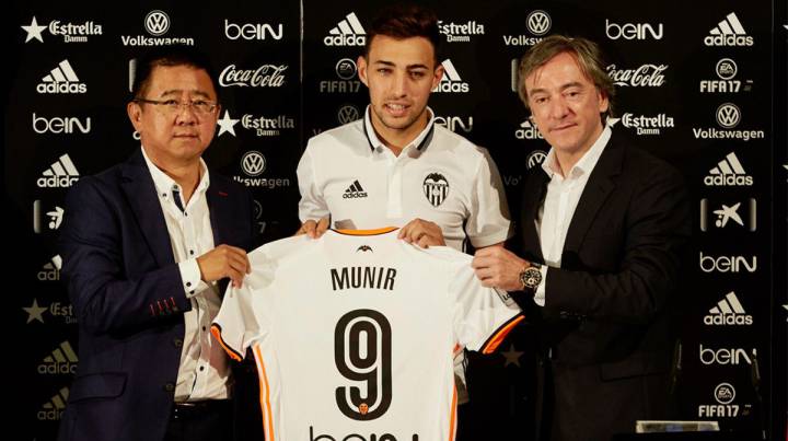 Munir, presentado: "¿El Celta? Yo quería venir al Valencia"
