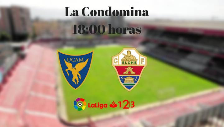 UCAM vs Elche en vivo y en directo online, partido de la cuarta jornada de LaLiga 1|2|3, hoy 11/09/2016 a las 18:00 horas en As