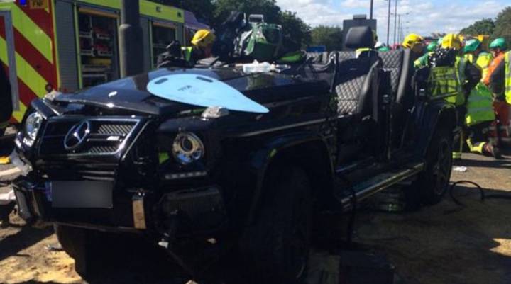 Souare car accident: taken to hospital by helicopter