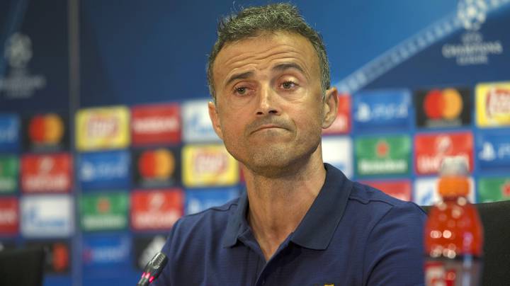 Luis Enrique denies reports of team rift after Alavés defeat