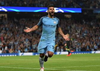 El Kun Agüero firma un hat-trick y acaba con el Gladbach