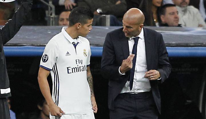 James Rodríguez hizo un gran partido ante el Sporting de Lisboa.