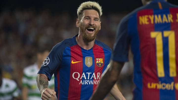 Messi, el mejor jugador de la primera jornada de Champions