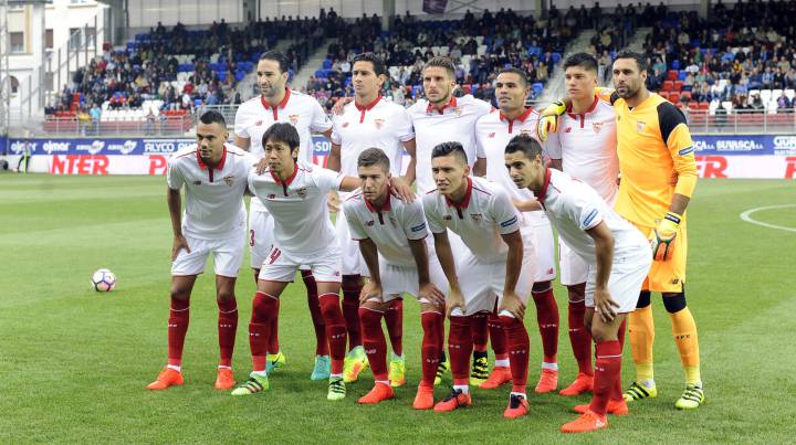 El Sevilla es el primer equipo español en jugar con once extranjeros desde el pitido inicial