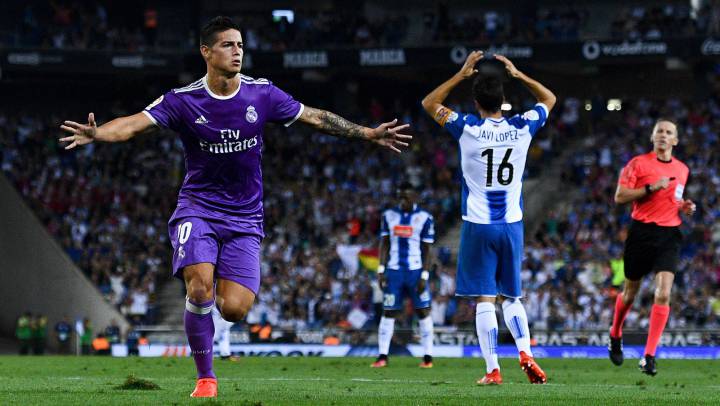 El renacer de James: ya es el más rentable para Zidane