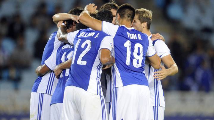 Carlos Vela se hace presente en la goleada de la Real Sociedad