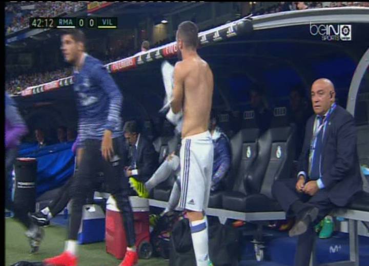 Carvajal entró tres minutos después de la lesión de Marcelo