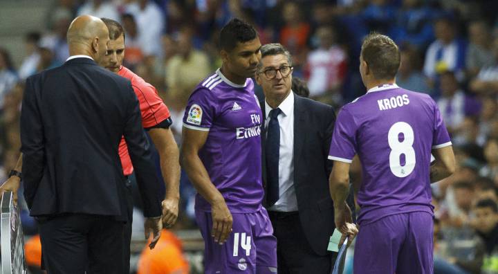 Casemiro sufre fisura de peroné: estará de 4 a 8 semanas de baja