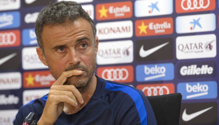 Luis Enrique: "Todos queremos el bien de Lionel Messi"