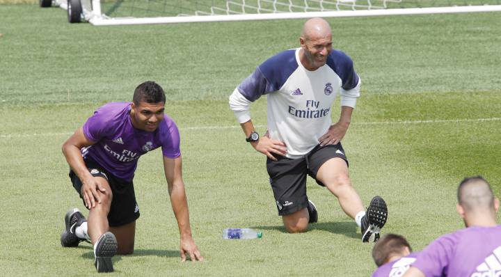Zidane gana todo en LaLiga con Casemiro. Sin él, apenas el 63%