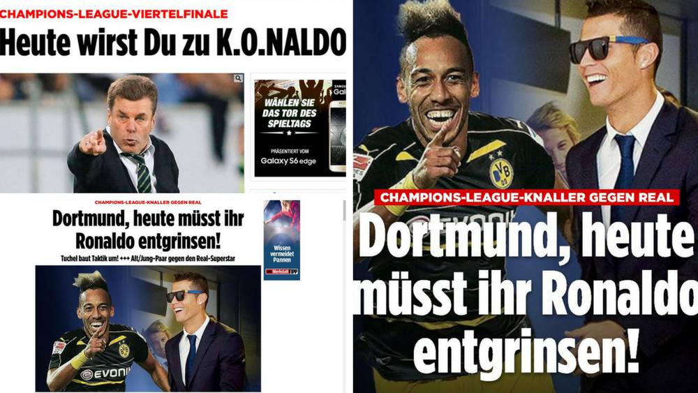 'Bild' vuelve a atizar a Cristiano Ronaldo: "¡Borradle la sonrisa!"