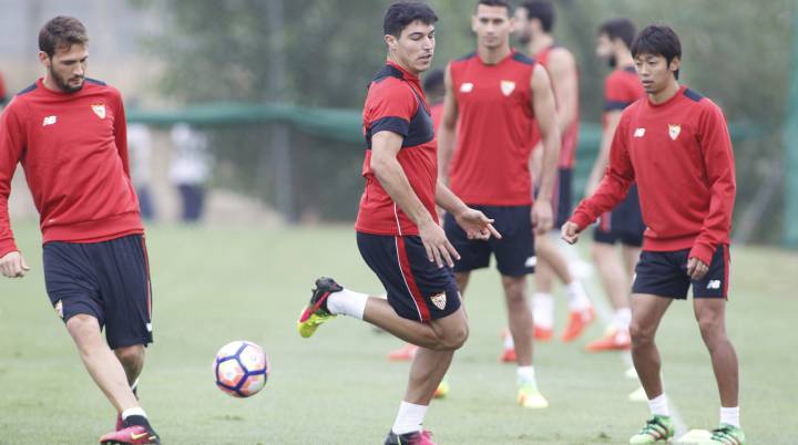 Sampaoli sí cuenta con Ben Yedder y Ganso en la Champions