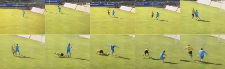 Luca Zidane at fault for another ghastly goalkeeping error