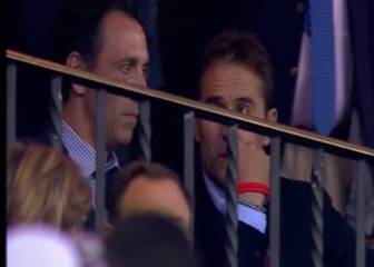 Lopetegui, presente en el palco del Vicente Calderón