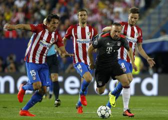 El Atlético corrió 8 kilómetros más que el Bayern y tiró más