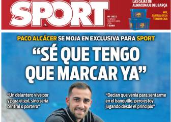 Alcácer promete goles