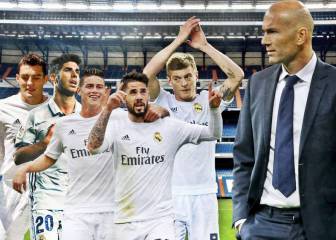 Las soluciones de Zidane ante las bajas de Modric y Casemiro
