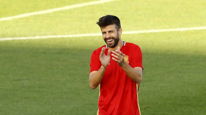 Piqué: "Cuando estoy calladito, rindo mejor"