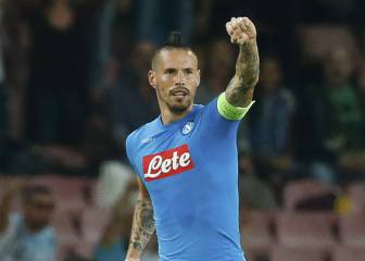 Hamsik, como loco por batir un gran récord de Maradona
