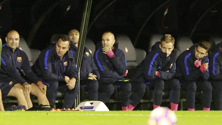 Mascherano y Andrés Iniesta, las víctimas de las rotaciones