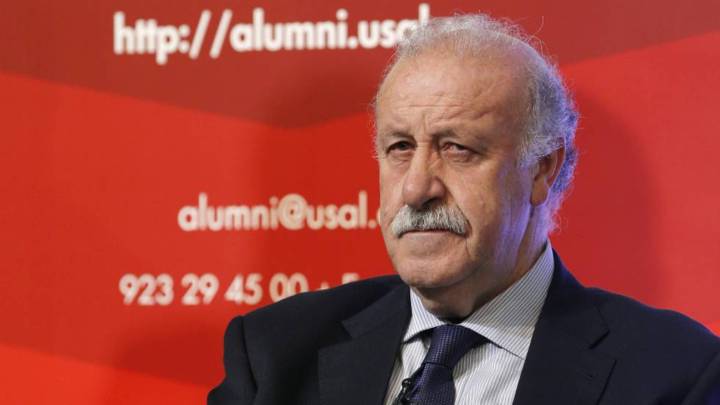 Del Bosque culpa a terceros del mal ambiente en el vestuario