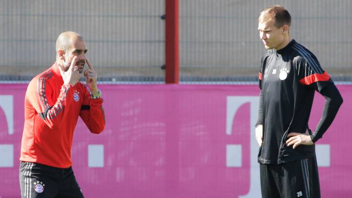 Badstuber critica la falta de diálogo de Pep Guardiola