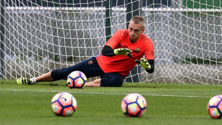 Luis Enrique pierde a Jasper Cillessen y Sergi Roberto