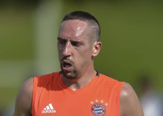 Ribéry vuelve a lesionarse, estará tres semanas de baja