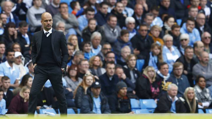 A Pep Guardiola, técnico del Manchester City, no le gustó que compararan la LaLiga con la Premier League