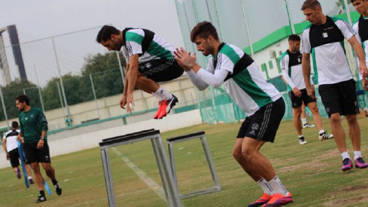 Piccini y Cejudo regresan al trabajo de grupo con Poyet