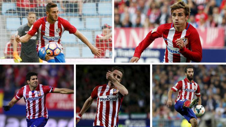 Los jugadores a los que Simeone "hizo hombres" en el Atlético