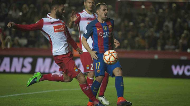 Uno por uno del Barcelona: Alcácer vuelve a decepcionar