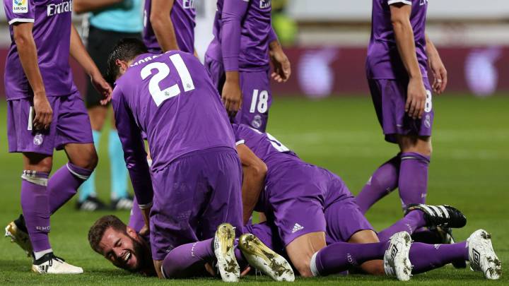 El Madrid fue con todo