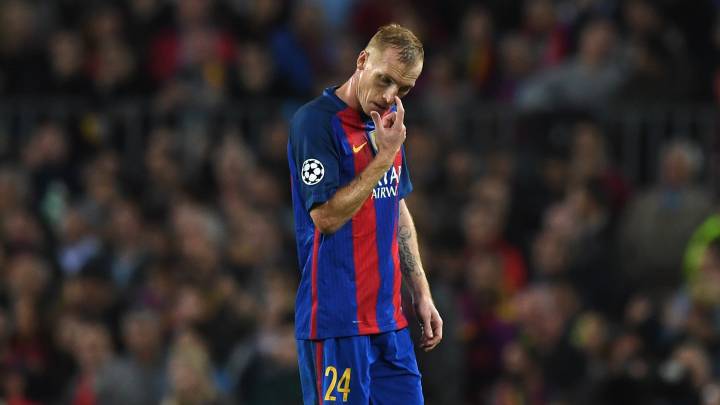 Mathieu se convierte en el séptimo lesionado en el Barça