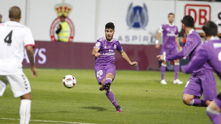 Asensio has already matched his season-best scoring figures