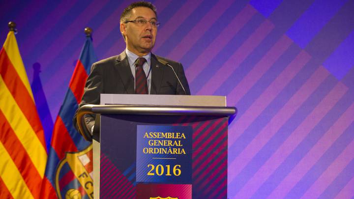 Bartomeu reclama "campañas partidistas": "Estamos hartos"