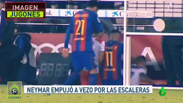 Barral: "Tuve que separar a Vezo y Neymar. La cosa iba en serio"