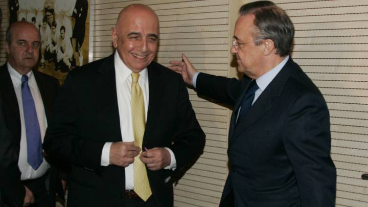 'La Gazzetta': Galliani podría ser el próximo ejecutivo del Madrid