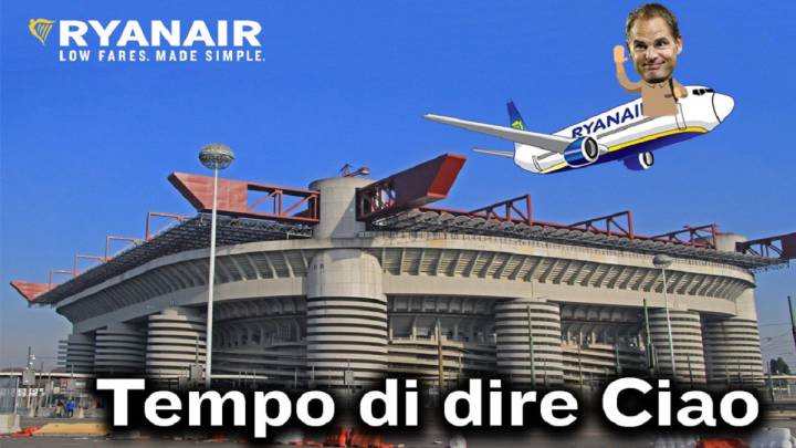 La broma de Ryanair sobre el despido de Frank de Boer.