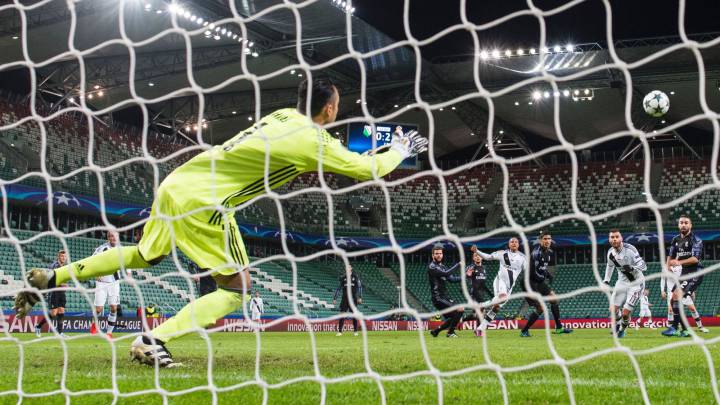 Legia-Real Madrid en primer plano