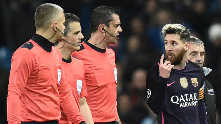 Messi involved in tunnel war of words after Man City match
