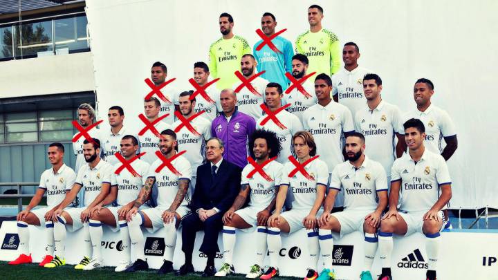Real Madrid ya ha perdido a 13 jugadores por lesión esta temporada