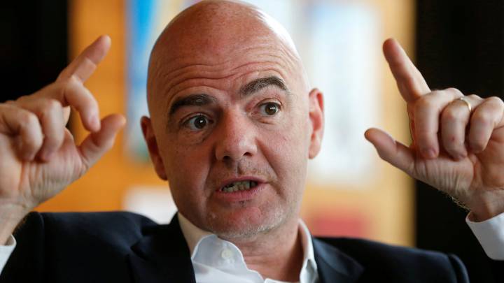 Gianni Infantino, presidente de la FIFA.