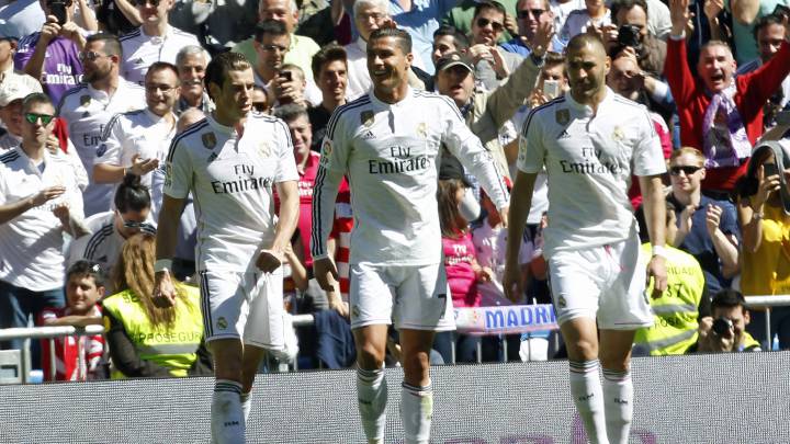 Ronaldo, Bale y Benzema son el 19º mejor tridente goleador de Europa.