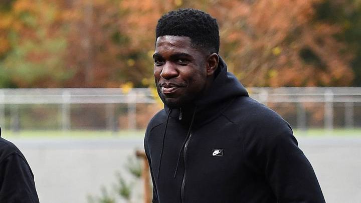 Umtiti out for three weeks with El Clasico on 3 December