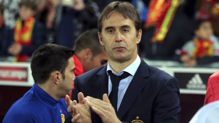 Lopetegui: "Los tres puntos eran el solomillo de la semana"