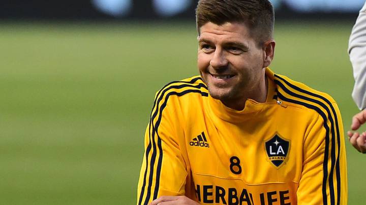 Steven Gerrard se despide de LA Galaxy.