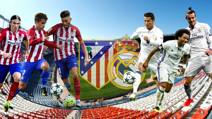 Atletico-Real Madrid, partido de las 12º jornada de LaLiga 2016/2017: 6 duelos para la gran batalla en el Vicente Calderón