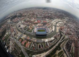 Los resultados de todos los derbis en el Vicente Calderón