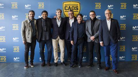 Miembros del equipo de \'Caos FC\'